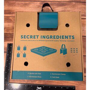 Lovesac SActionals Accessories Kit With Clamp Shoe & Felt Pads SECRET INGREDIENT